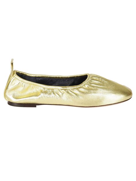 celine gold ballet flats|celine ballet flats for women.